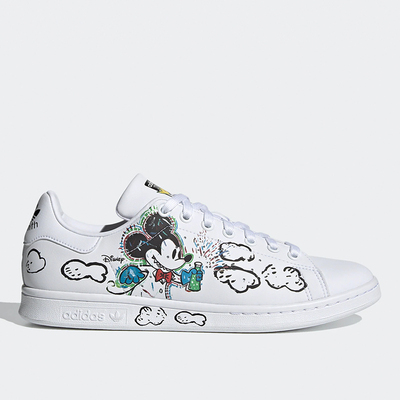 阿迪达斯STAN SMITH迪士尼米奇FANGTASTIC系列经典板鞋GZ8841