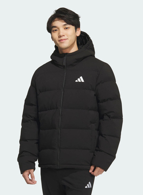 阿迪达斯V HELIONIC J UG保暖运动休闲600蓬鸭绒连帽羽绒服KF4400