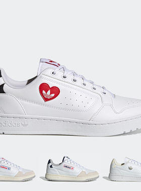 阿迪达斯NY 90三叶草男女春夏运动休闲低帮耐磨板鞋GX4393 JP6323