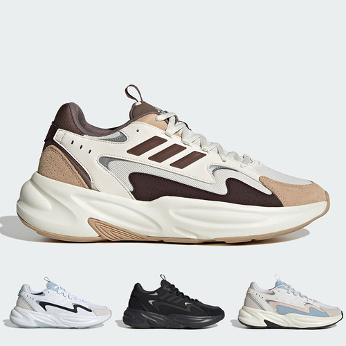 Adidas阿迪达斯OZWAVE男女复古老爹鞋减震透气运动休闲鞋IE6059