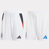 IP8151 IQ0494 阿迪达斯欧洲杯意大利德国队球迷版 足球运动短裤