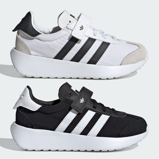 阿迪达斯COUNTRY XLG儿童休闲轻便舒适魔术贴运动鞋IF6149 IF6150