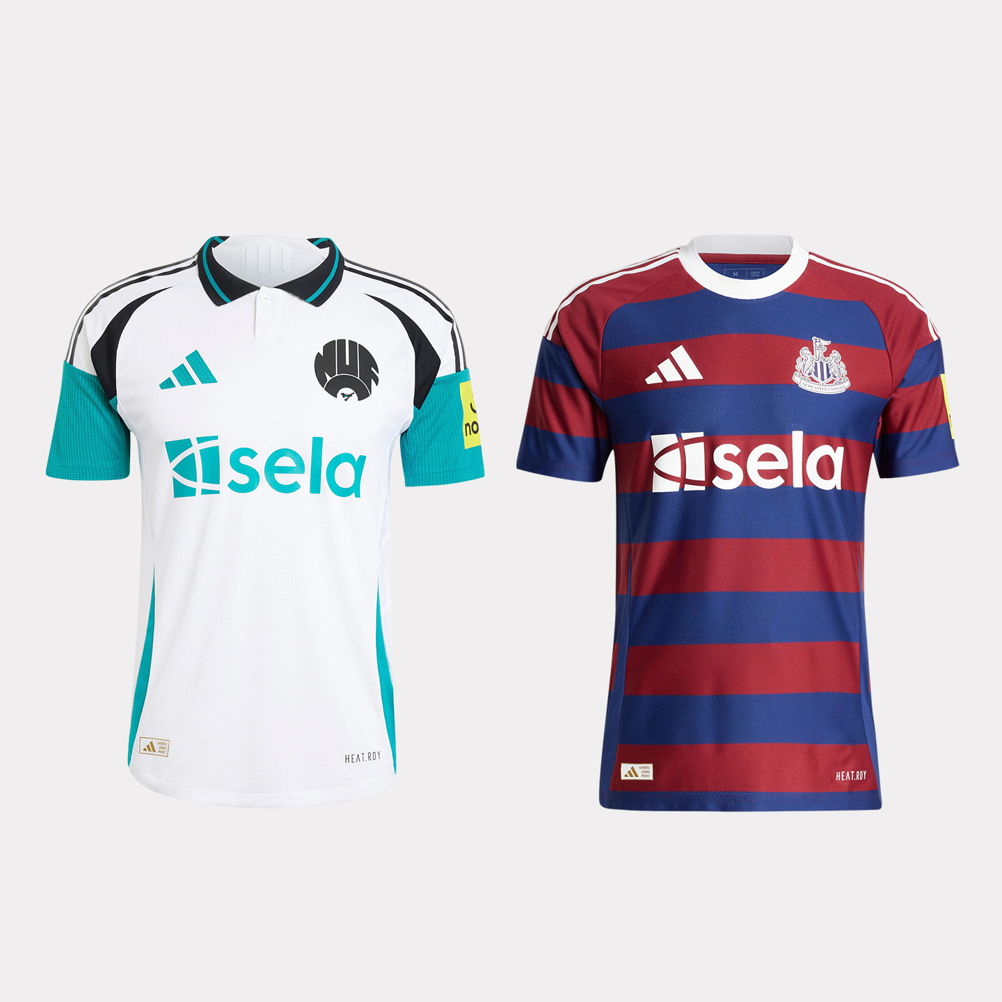 阿迪达斯NUFC 3 JSY AU纽卡斯尔联球员版短袖球衣JJ4460 JJ4463