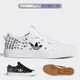 Adidas阿迪达斯NIZZA三叶草女子运动休闲帆布板鞋 EF5075 EF5076