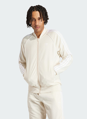 阿迪达斯ADICOLOR SUPERSTAR复古穿搭立领运动夹克外套 IR9864