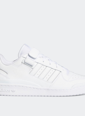 Adidas阿迪达斯FORUM LOW男女魔术贴运动休闲板鞋 FY7755