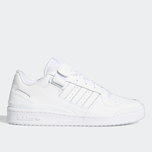 Adidas阿迪达斯FORUM FY7755 LOW男女魔术贴运动休闲板鞋