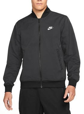 NIKE耐克男子立领运动休闲防风夹克外套 DM6822-010