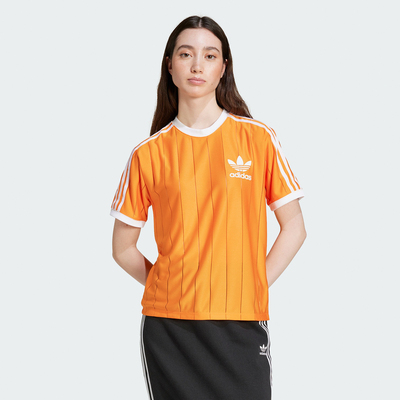 Adidas阿迪达斯女子复古穿搭运动宽松短袖圆领T恤IX5505 IY7224