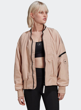 阿迪达斯aSMC SW BOMBER女子春秋休闲运动防风保暖夹克外套HA6024