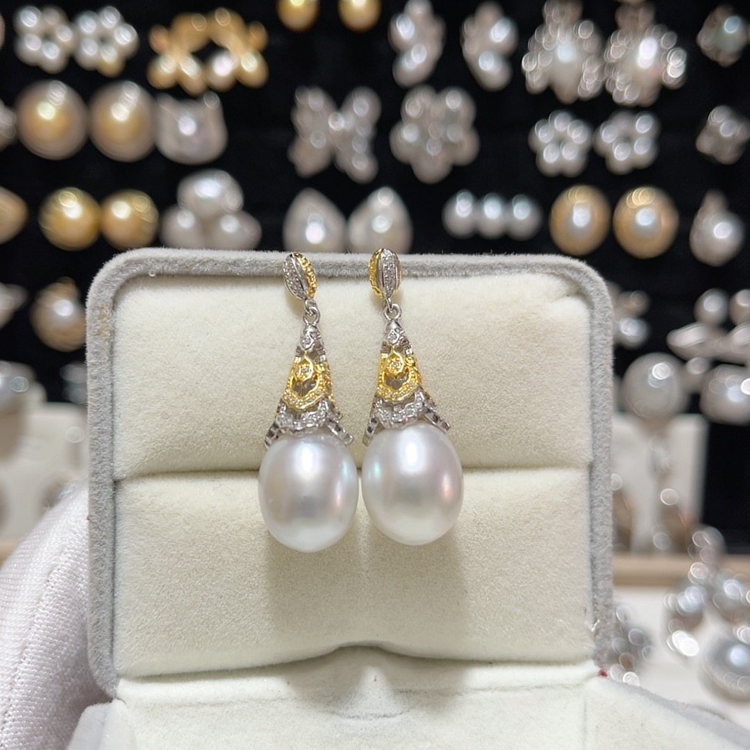 11.1-11.3mm银蓝澳白重工分色耳钉S925银,珠宝/钻石/翡翠,耳饰,淘宝优惠券,粉丝福利购,淘宝优惠卷