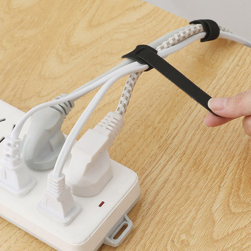 30条自粘魔术贴扎带 数据线捆绑带耳机线材理线带绕线器收纳带