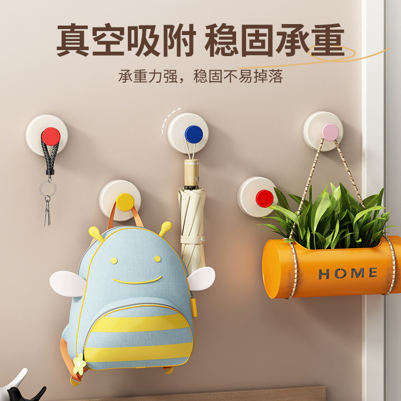 吸盘挂钩免打孔门后挂钩