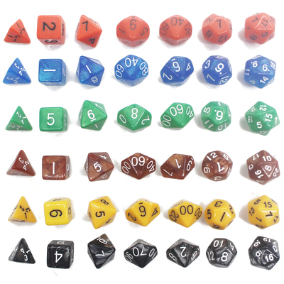 多面数字跑团dnd412/20骰子