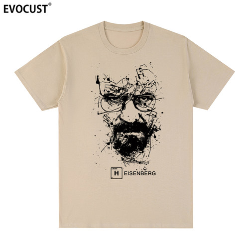 绝命毒师老白Breaking Bad美剧短袖T恤男女复古怀旧字母英文