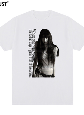 Chiaki Kuriyama栗山千明大逃杀日系BIG FACE人像流行短袖T恤男女