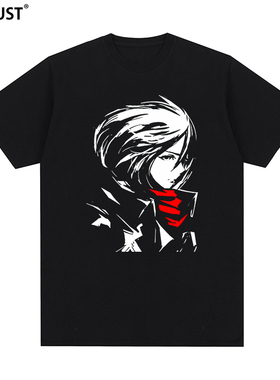进击的巨人Attack on Titan卡通动漫mikasa ackerman短袖T恤男女