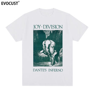joy division短袖T恤摇滚乐队快乐小分队dante's inferno男女涂鸦