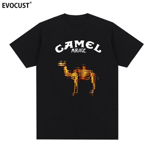 Camel T恤男女 Mirage前卫艺术摇滚乐队复古怀旧Genesis骆驼短袖