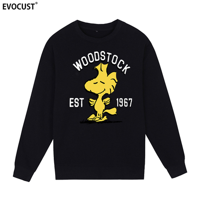 Woodstock小鸟圆领卫衣