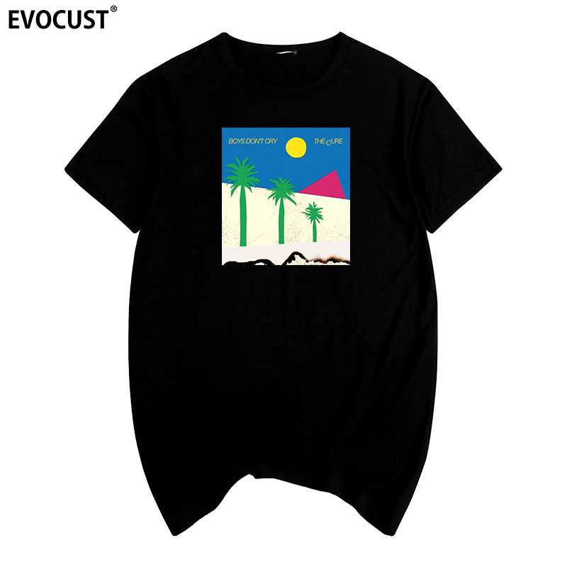 The Cure英国摇滚乐队Boys Don't Cry Post Punk后摇男女短袖T恤|msdalam kategori Pakaian Lelaki, baju-T - dari Buy2taobao.com untuk memberikan perkhidmatan ejen Taobao profesional membeli