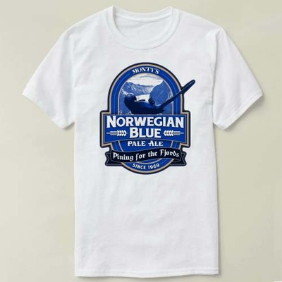 NorwegianT-ShirtBlue文化衫恤男