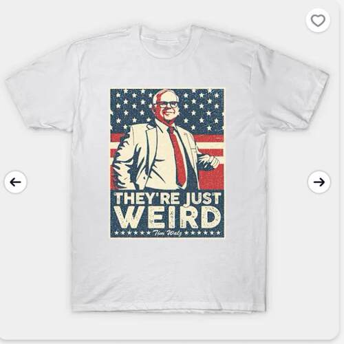 T-ShirtHARRISWEIRDTHEYJUSTRE男