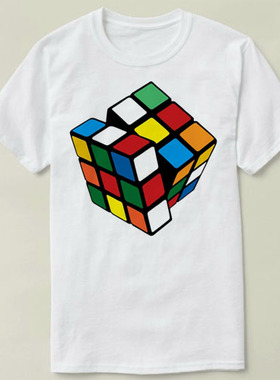 Puzzle Cube  Rubiks cube 魔方 DIY Tee T-Shirt T恤 衣服