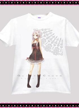 动漫T恤罪恶王冠Guilty Crown楪祈游戏衣服个性班服赛车服