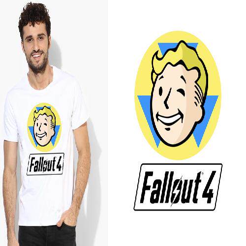 Fallout4vaultboy4T-ShirtTEE男