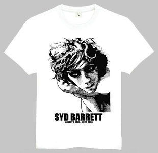 syd barrett T-shirt 名人T恤 西德 巴勒特 T恤 欧美潮流T恤
