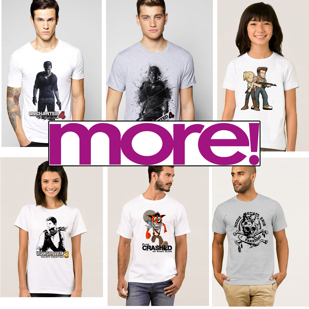 Uncharted4神秘海域4 naughty dog T-Shirt成人T恤班服定制文化衫
