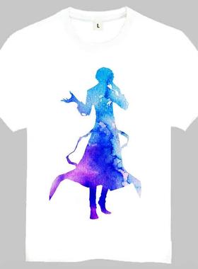 Bungo Stray Dogs T-shirt 文豪野犬 T恤 动漫T恤 白色短袖T恤