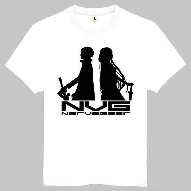 Sword Art Online T-shirt 刀剑神域 T恤 欧美潮流T恤 动漫T恤