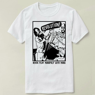MarxistMonopolymarx马克思个性定制DIYTEET-ShirtT恤