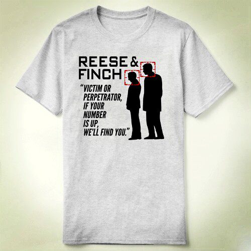 PersonofInterest疑犯追踪DIY新款上衣成人TeeT-ShirtT恤86