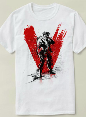 The Boss  MGSV  MGS Metal Gear Solid合金装备Shirt衣服定制T恤