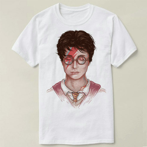 harry potter stardust大卫鲍伊david bowie哈利波特shirt衣服t恤