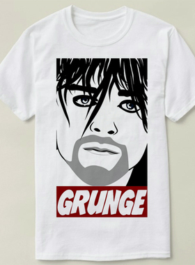 Kurt Cobain 科特柯本 Nirvana 涅磐乐队 衣服 定制  T-Shirt T恤