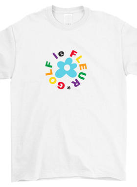 Tyler The Creator Golf Wang T恤嘻哈T Shirt Flower