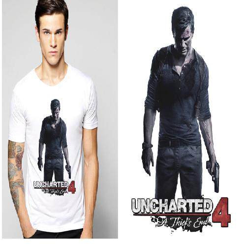 4naughtydogT-ShirtUncharted4男