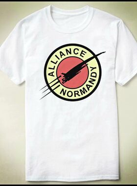 MassEffectAndromeda质量效应仙女座圆领上衣T恤文化衫Alliance