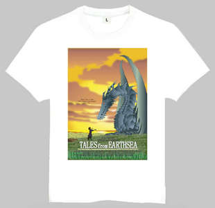 Tales from Earth T-shirt 宫崎骏 地海战记 T恤 白色动漫T恤