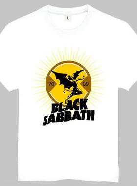 Black Sabbath T-shirt 黑色安息日 T恤 欧美潮流T恤约翰.奥兹彭