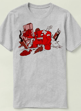 Lets Meat The Fetus Super Meat Boy VIDEO GAME Tee Shirt T恤