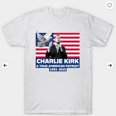 charlieShirtkirk文化衫纪念T男