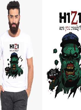 H1Z1 DAYZ zombies TEE-Shirt衣服圆领成人T恤班服定制文化衫12