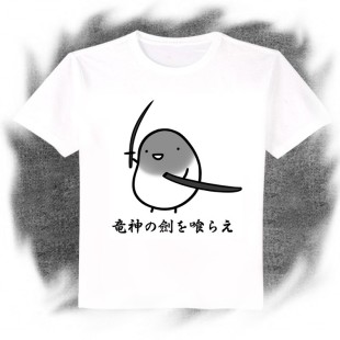 屁股先锋 周边守望先锋t恤 源氏t恤 守望屁股 半藏 游戏周边t恤