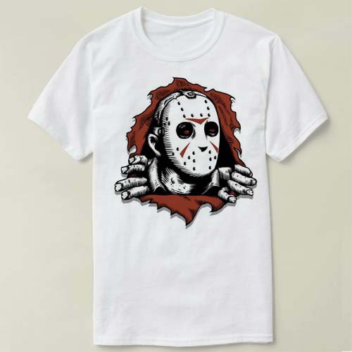 Freddy Jason Voorhees Friday 13th 弗莱迪 杰森T-Shirt  T恤 x