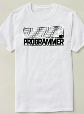 GEEKprogrammer极客程序员codeneedscoffeeT-ShirtT恤